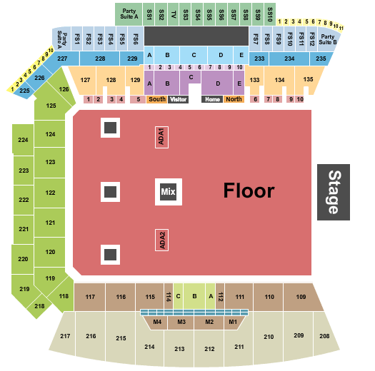 BMO Stadium Grey Day Seating Chart